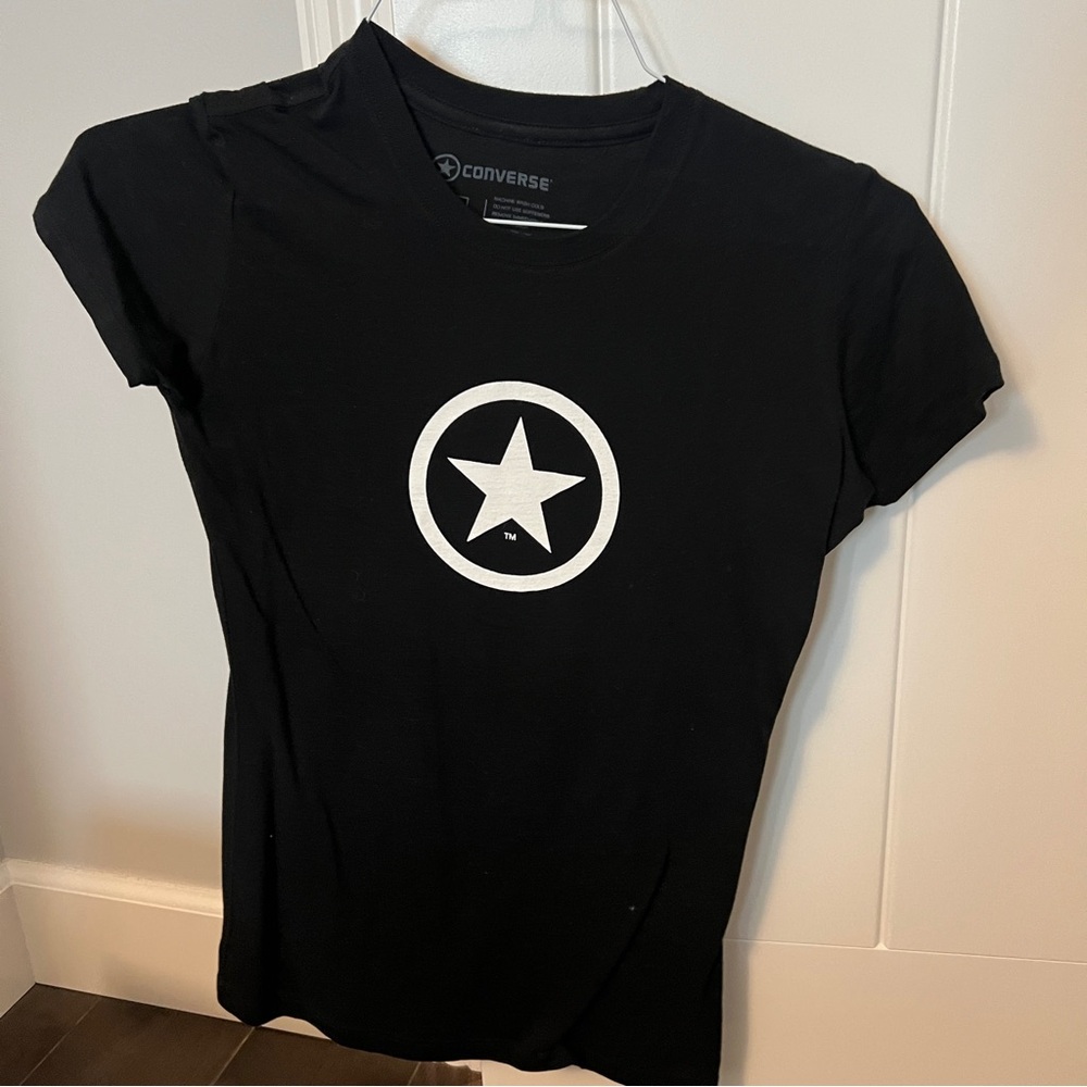 Converse Black Star Logo Women's Top